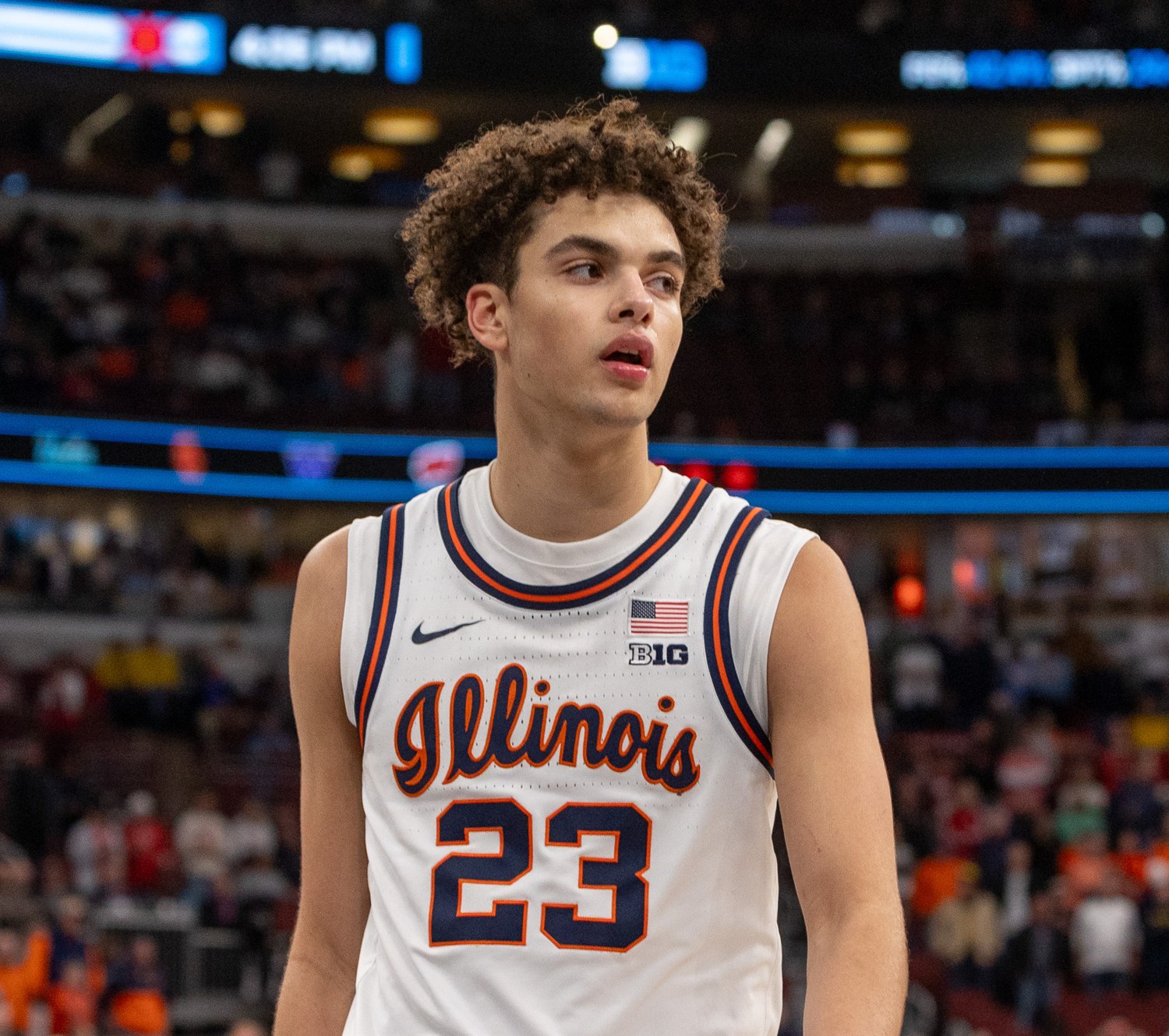 Keaton Wagler at Illinois in March 2026